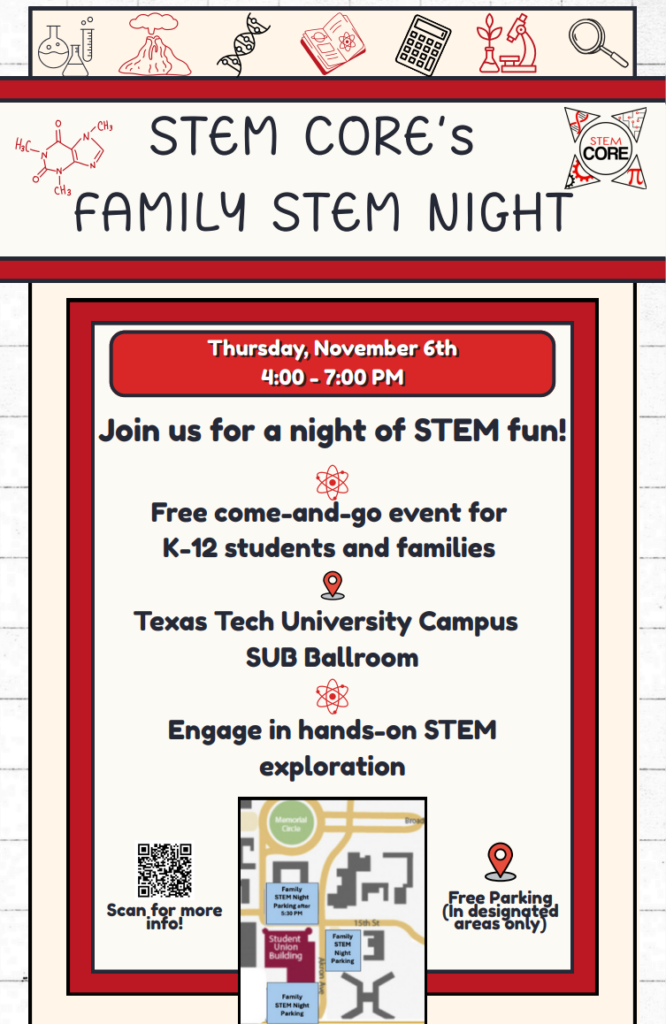 Volunteering with STEM CORE’s Family STEM Night