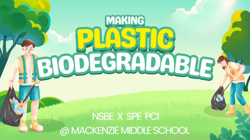 Volunteering with NSBE at Mackenzie Middle School